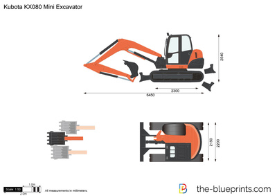 Kubota KX080 Mini Excavator