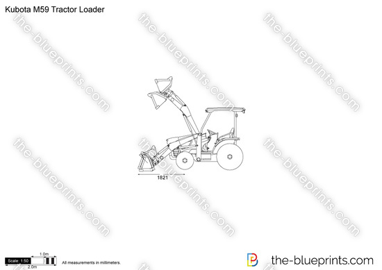 Kubota M59 Tractor Loader