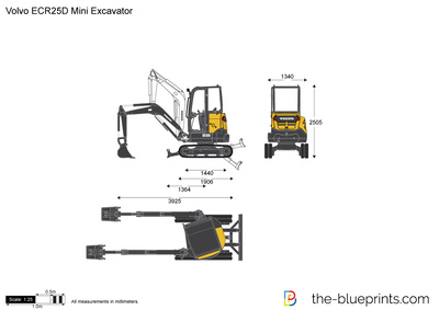 Volvo ECR25D Mini Excavator