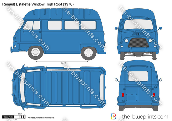 Renault Estafette Window High Roof