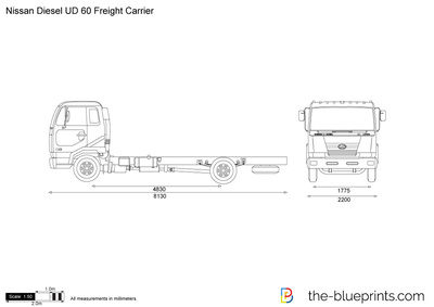 Nissan Diesel UD 60 Freight Carrier