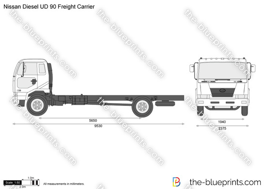Nissan Diesel UD 90 Freight Carrier