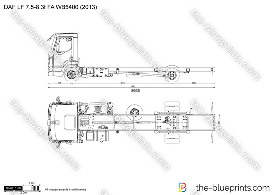 DAF LF 7.5-8.3t FA WB5400