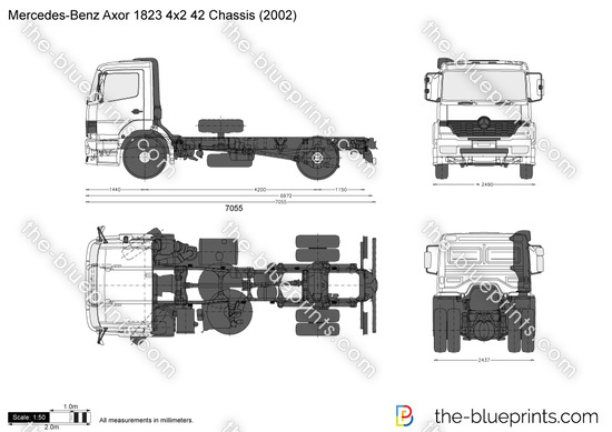 Mercedes-Benz Axor 1823 4x2 42 Chassis
