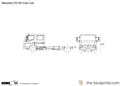 Mitsubishi FE145 Crew Cab