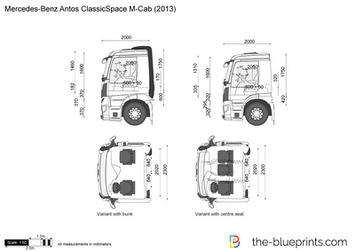 Mercedes-Benz Antos ClassicSpace M-Cab