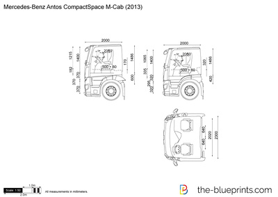 Mercedes-Benz Antos CompactSpace M-Cab (2013)