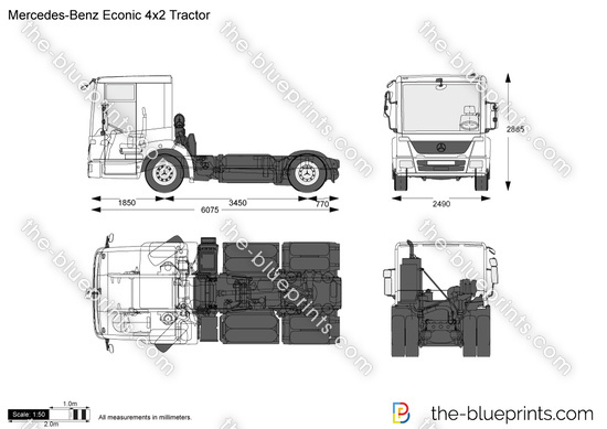 Mercedes-Benz Econic 4x2 Tractor