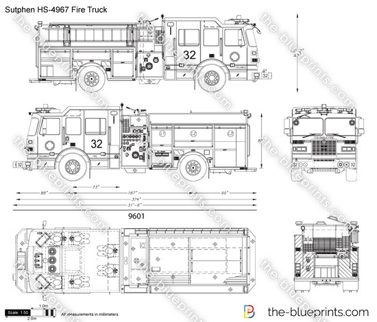 Sutphen HS-4967 Fire Truck