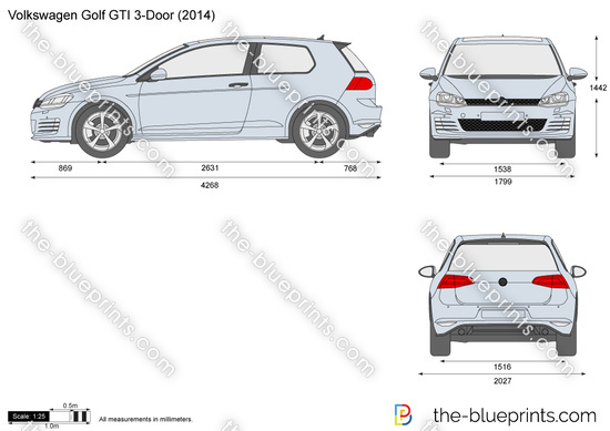 Volkswagen Golf GTI VII 3-Door 
