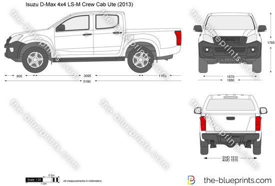 Isuzu D-Max 4x4 LS-M Crew Cab Ute