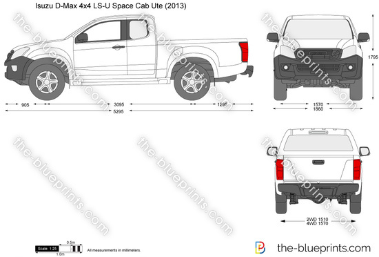Isuzu D-Max 4x4 LS-U Space Cab Ute