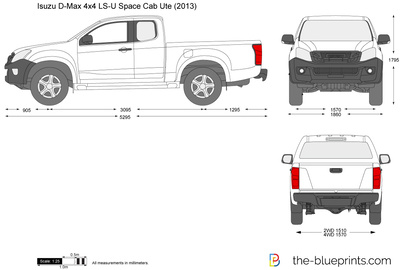 Isuzu D-Max 4x4 LS-U Space Cab Ute (2013)