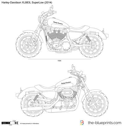 Harley-Davidson XL883L SuperLow (2014)