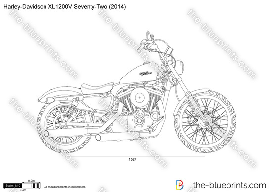 Harley-Davidson XL1200V Seventy-Two
