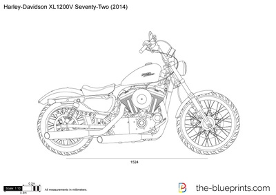 Harley-Davidson XL1200V Seventy-Two