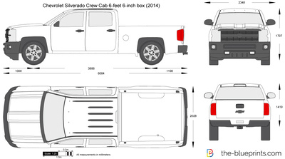 Chevrolet Silverado Crew Cab 6-feet 6-inch box