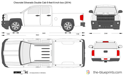 Chevrolet Silverado Double Cab 6-feet 6-inch box