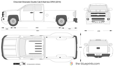 Chevrolet Silverado Double Cab 8-feet box DRW