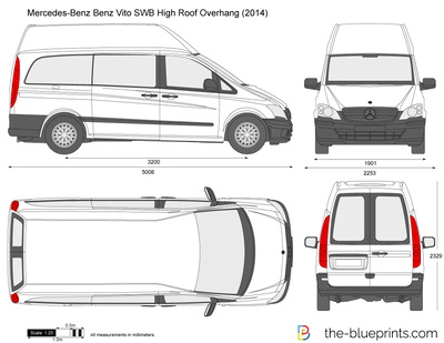 Mercedes-Benz Vito SWB High Roof Overhang