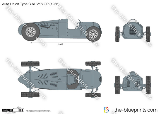Auto Union Type C 6L V16 GP