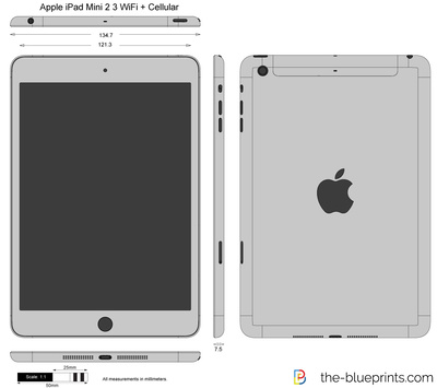Apple iPad Mini 2 3 WiFi + Cellular