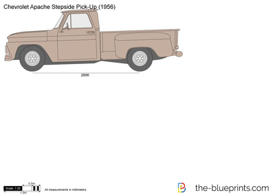 Chevrolet Apache Stepside Pick-Up (1956)