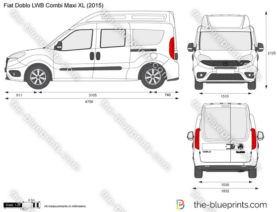 Fiat Doblo LWB Combi Maxi XL