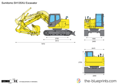 Sumitomo SH135XU Excavator
