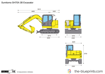 Sumitomo SH75X-3B Excavator