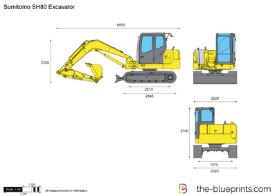 Sumitomo SH80 Excavator