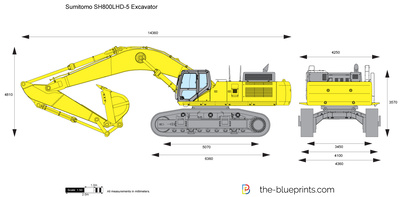 Sumitomo SH800LHD-5 Excavator