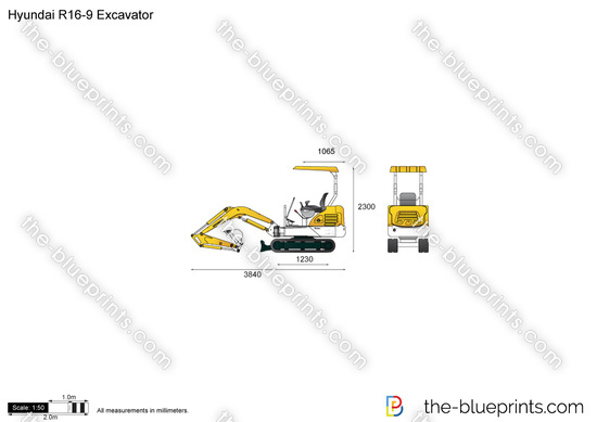 Hyundai R16-9 Excavator