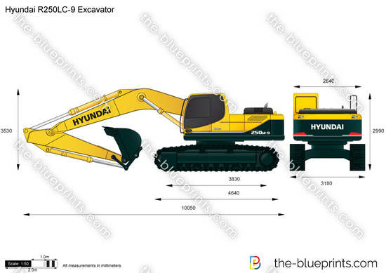 Hyundai R250LC-9 Excavator