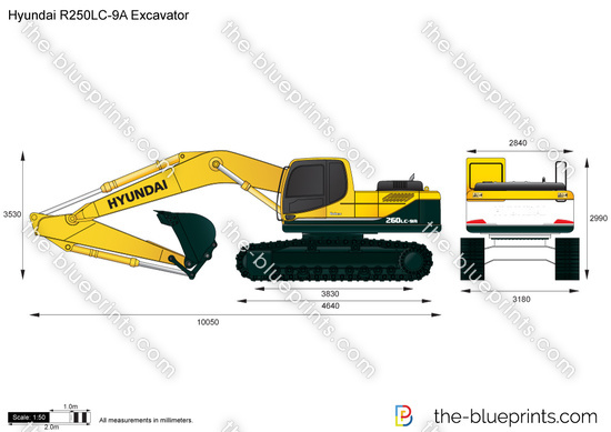 Hyundai R250LC-9A Excavator