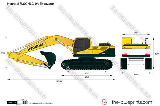 Hyundai R300NLC-9A Excavator