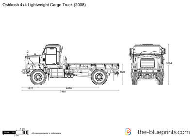 Oshkosh 4x4 Lightweight Cargo Truck (2008)