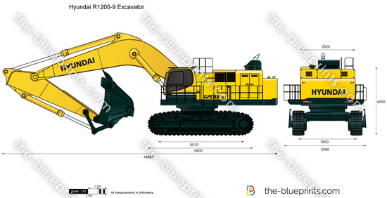Hyundai R1200-9 Excavator