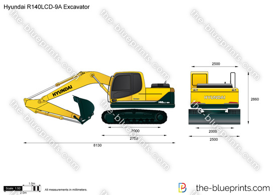 Hyundai R140LCD-9A Excavator