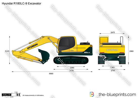 Hyundai R180LC-9 Excavator