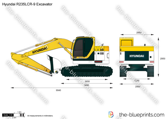 Hyundai R235LCR-9 Excavator