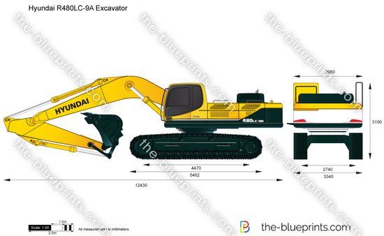 Hyundai R480LC-9A Excavator