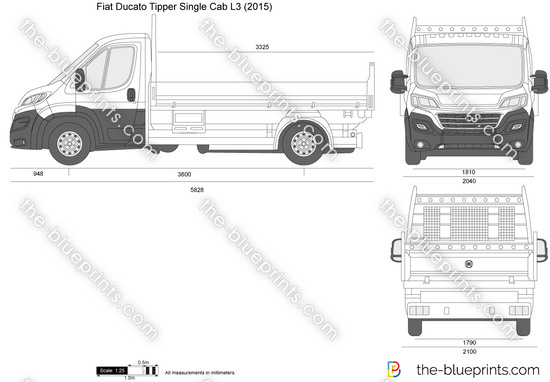 Fiat Ducato Tipper Single Cab L3
