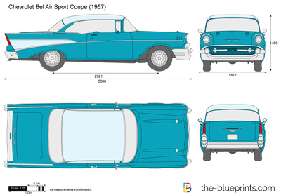 Chevrolet Bel Air Sport Coupe (1957)