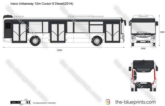 Iveco Urbanway 12m Cursor 9 Diesel