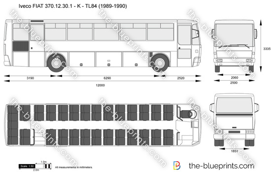 Iveco FIAT 370.12.30.1 - K - TL84 (1989-1990)