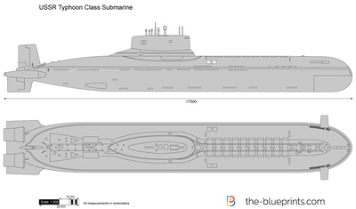 USSR Typhoon Class Submarine