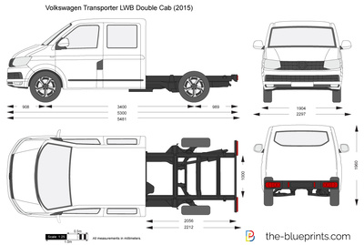 Volkswagen Transporter T6 LWB Double Cab