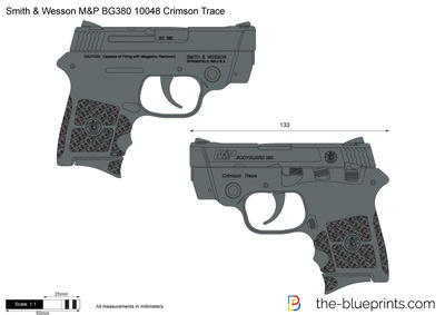 Smith & Wesson M&P BG380 10048 Crimson Trace