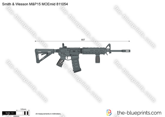 Smith & Wesson M&P15 MOEmid 811054